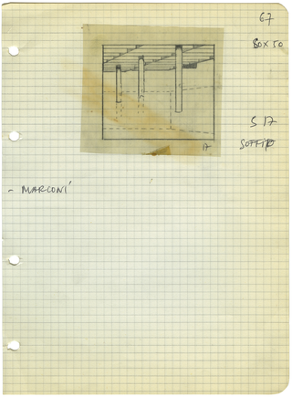 Ambiente il soffitto (1), Dai taccuini inediti di Gianfranco Pardi