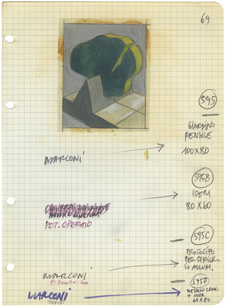 Giardino pensile, Dai taccuini inediti di Gianfranco Pardi